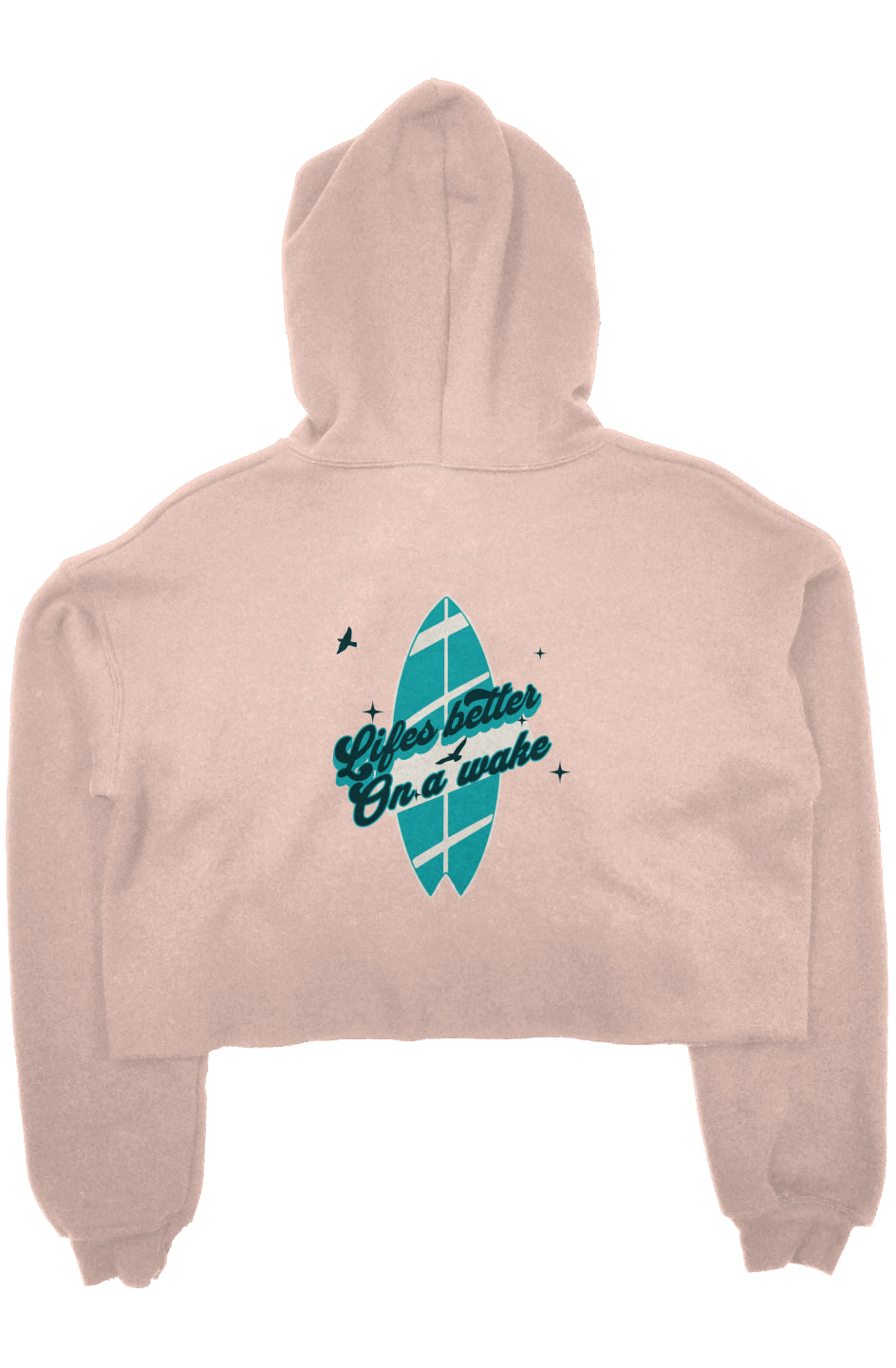crop fleece Surf Hoodie