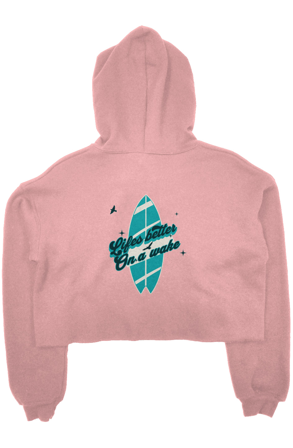 crop fleece Surf Hoodie