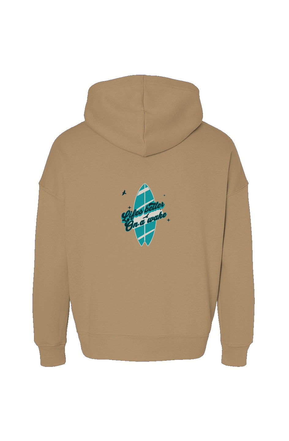 Unisex Sponge Fleece Drop Shoulder Surf Hoodie