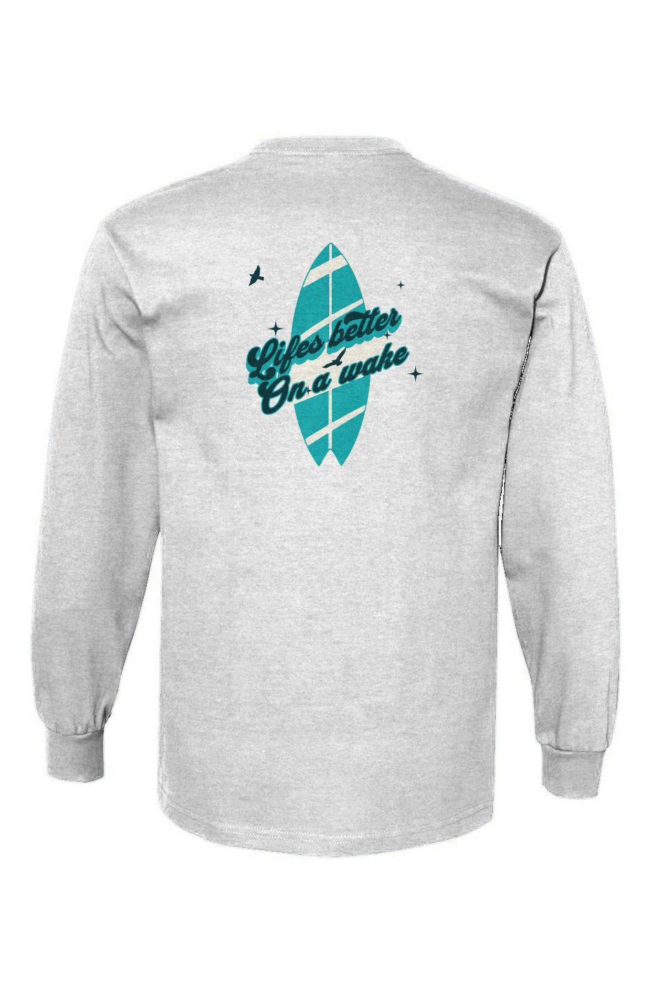 Unisex Heavyweight Cotton Long Sleeve Surf T-Shirt