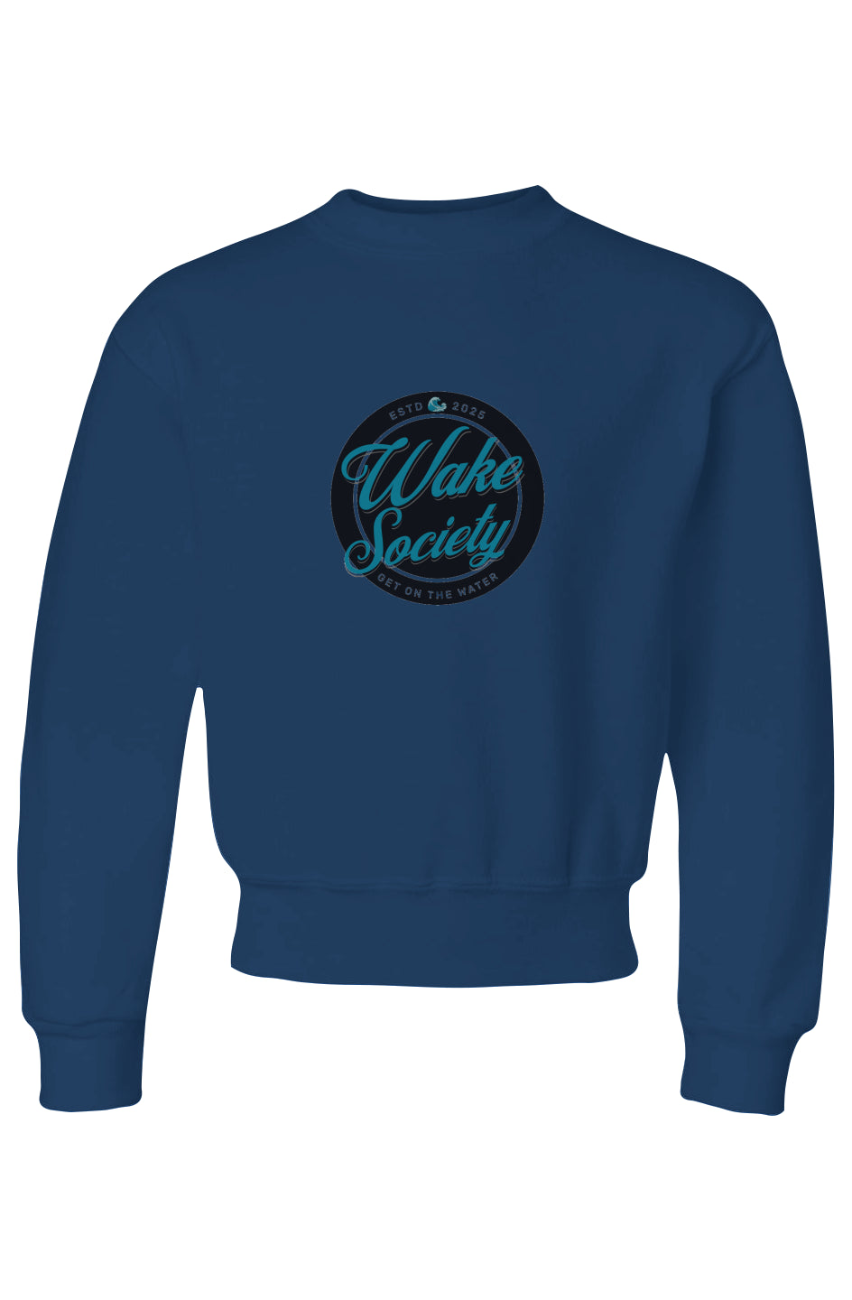 NuBlend® Youth Crewneck Wake Society Sweatshirt