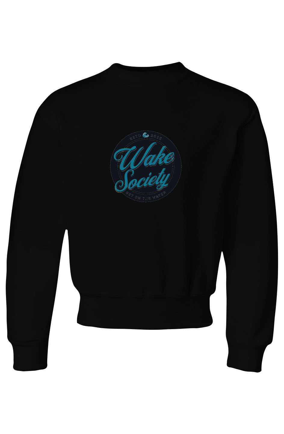 NuBlend® Youth Crewneck Wake Society Sweatshirt