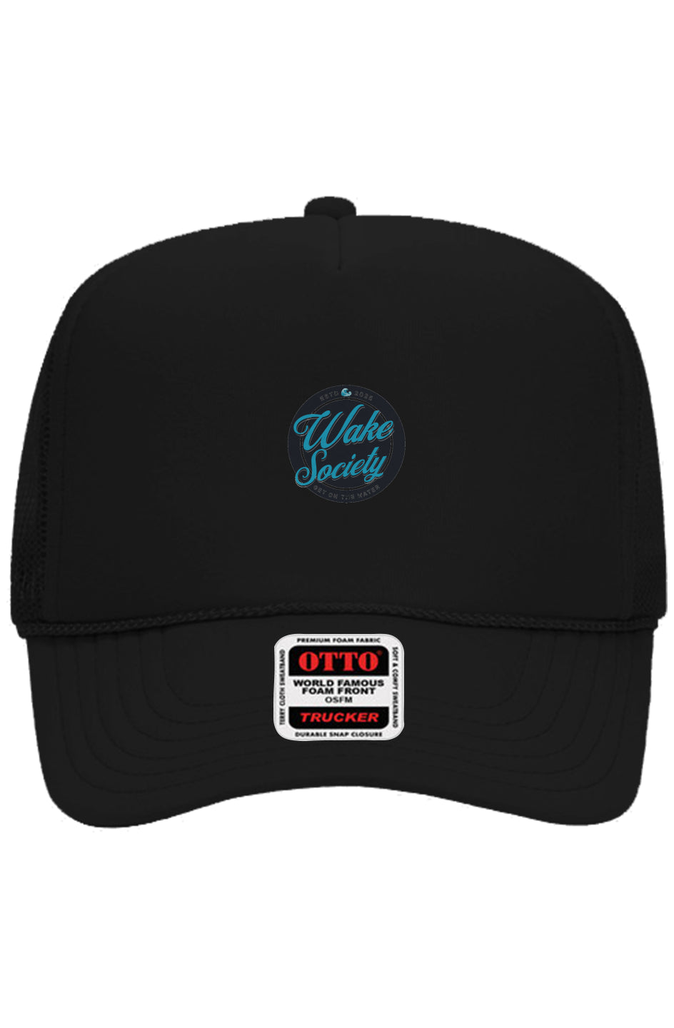 Otto 5 Panel Trucker Wake Society Hat