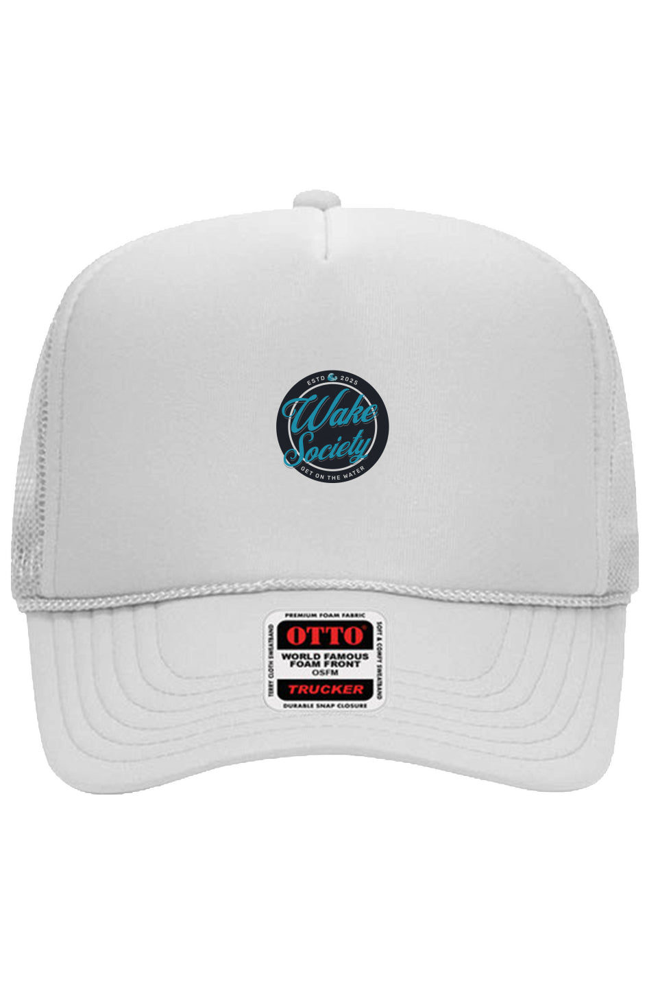 Otto 5 Panel Trucker Wake Society Hat