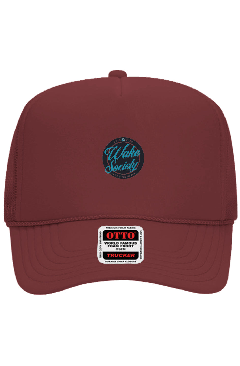 Otto 5 Panel Trucker Wake Society Hat