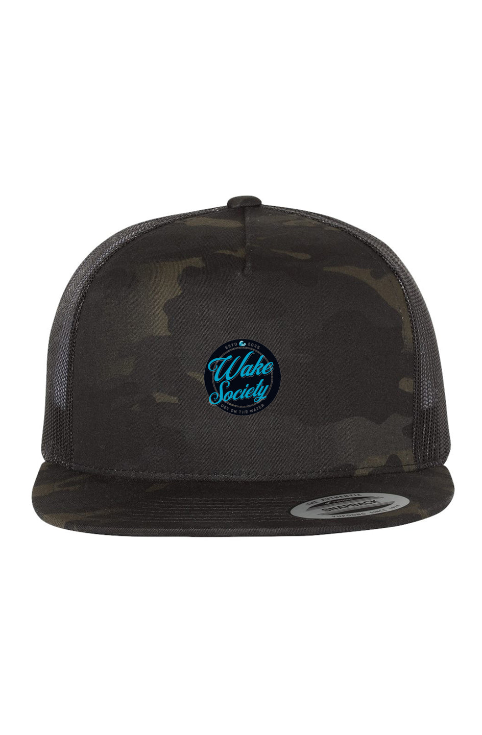 Multicam Black/ Black Trucker Wake Society Cap