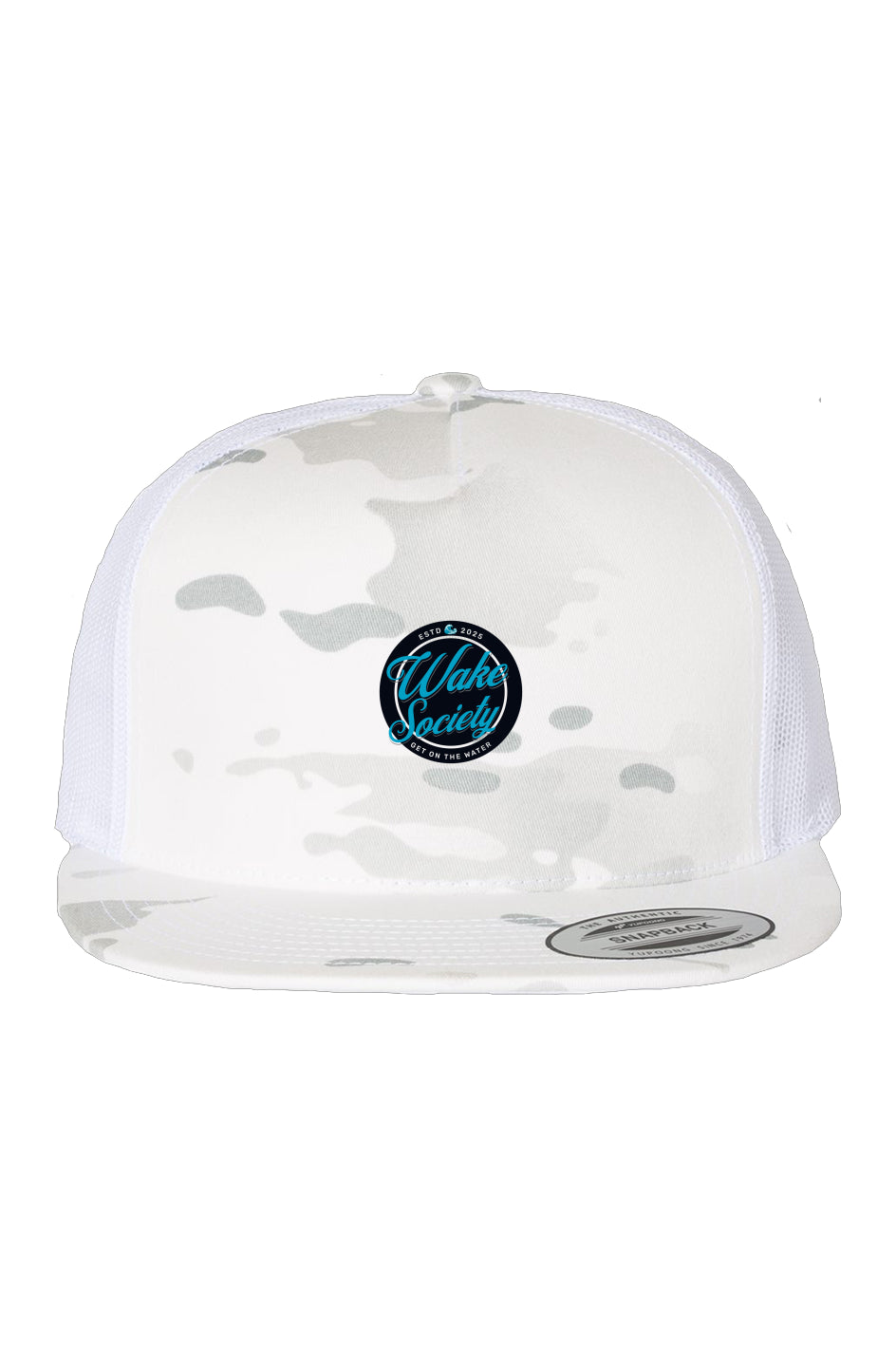 Multicam Alpine/ White Trucker Wake Society Cap
