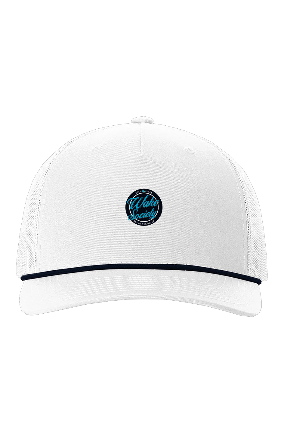 Five-Panel Trucker with Rope Wake Society Cap