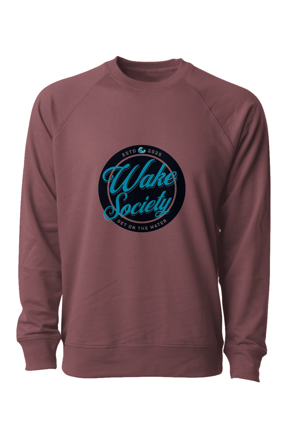 Loopback Terry Crewneck Wake Society Sweater
