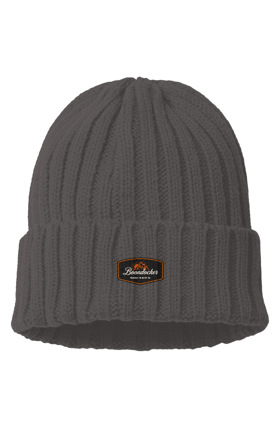Boondocker Society Sustainable Cable Knit Beanie