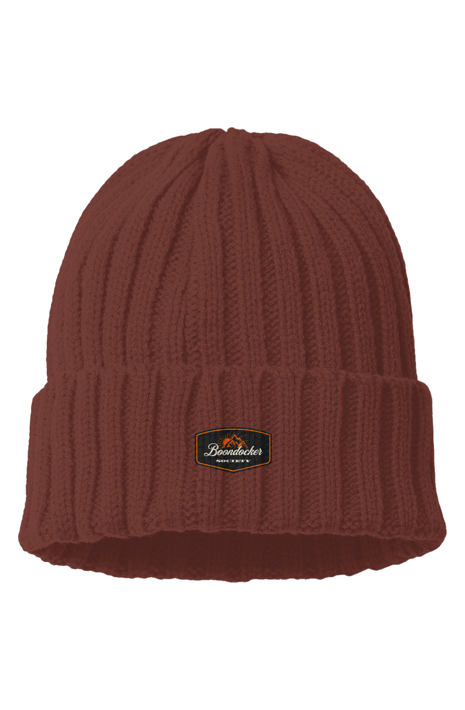 Boondocker Society Sustainable Cable Knit Beanie