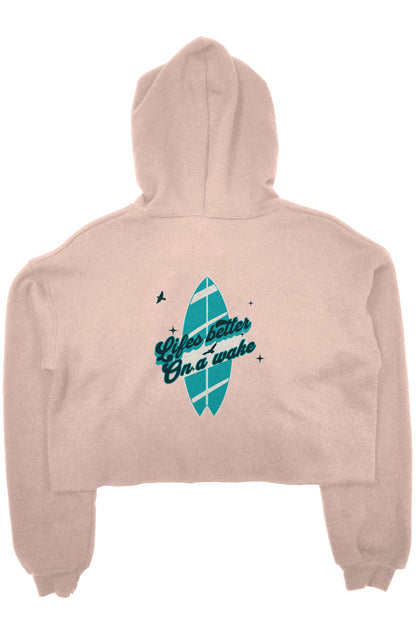 crop fleece Surf Hoodie