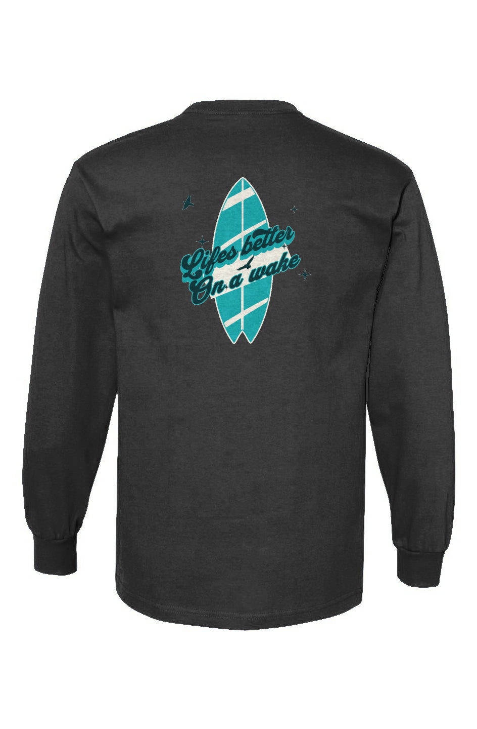 Unisex Heavyweight Cotton Long Sleeve Surf T-Shirt