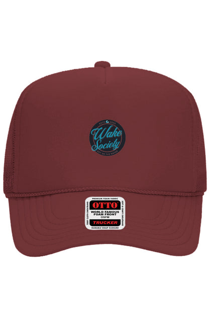 Otto 5 Panel Trucker Wake Society Hat
