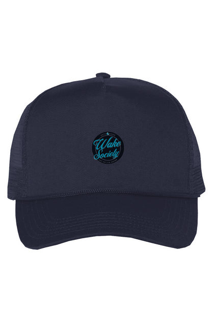 Five-Panel Trucker Wake Society Cap