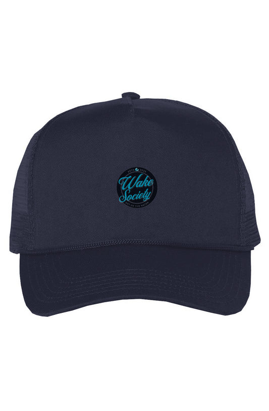Five-Panel Trucker Wake Society Cap