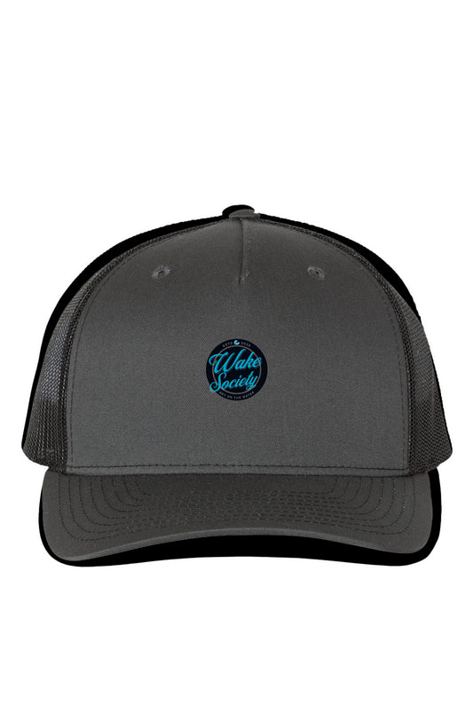Richardson Five Panel Trucker Wake Society Cap
