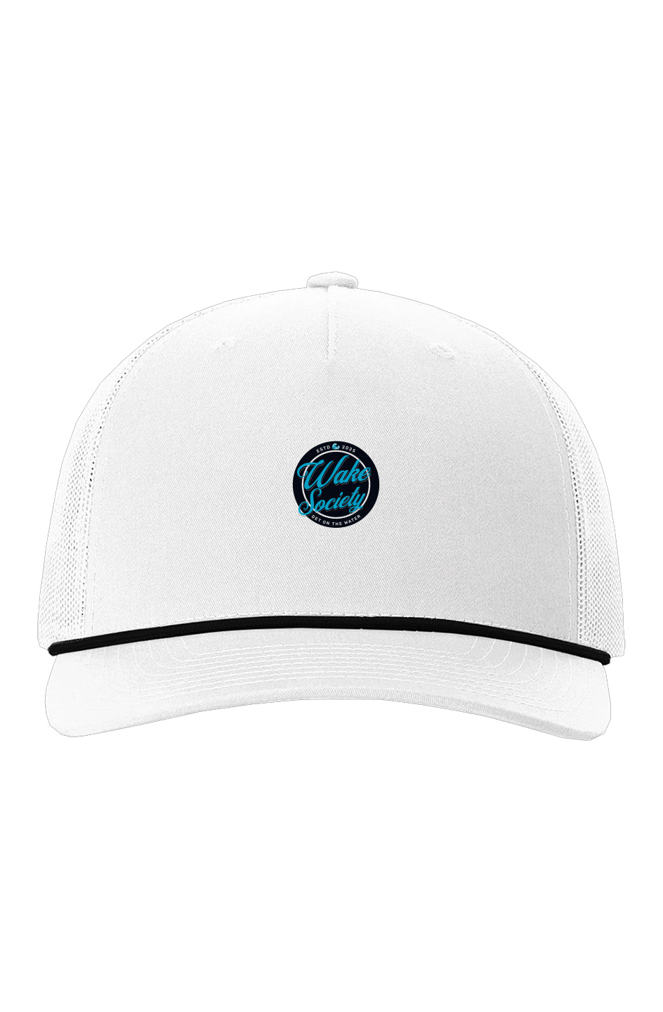 Five-Panel Trucker with Rope Wake Society Cap