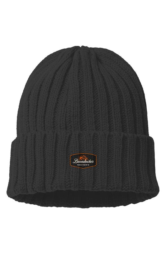 Boondocker Society Sustainable Cable Knit Beanie