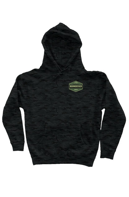 Boondocker Society Tiger Camo Independent Heavyweight Hoodie